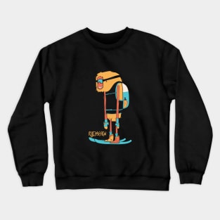 Monster Skier Crewneck Sweatshirt